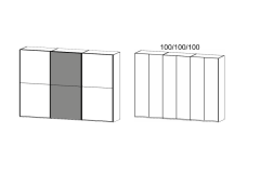 300x223x69cm - cu decor