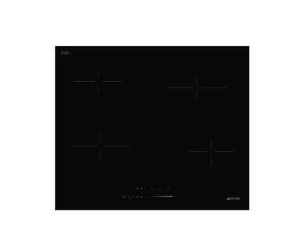 Plita incorporabila vitroceramica Smeg SE464TD, 60 cm latime 