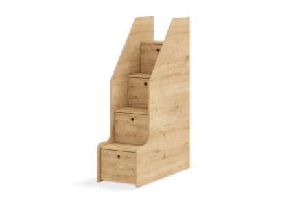 Scara cu spatiu pentru depozitare STUDIO NATUR