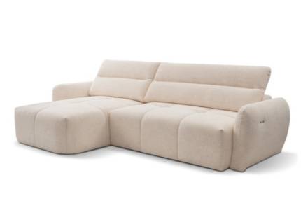 Coltar cu reglaj electric NUTI personalizabil, 294x170cm