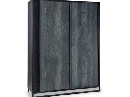 Dulap cu usi glisante DARK METAL 