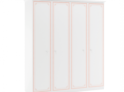 Dulap cu 4 usi SELENA PINK 