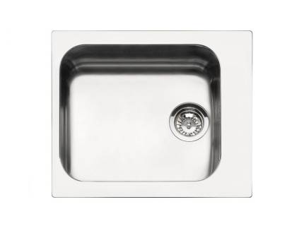 Chiuveta de bucatarie Smeg VS45-P3, 45 cm latime, inox