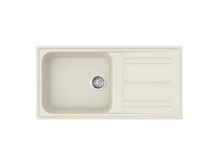 Chiuveta de bucatarie Smeg LZ150P, 50cm, crem