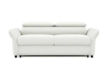 Canapea extensibila (140cm) MANZO cu tetiere reglabile, personalizabila 199x108cm 