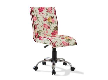 Scaun de birou cu flori SOFT 