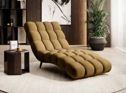 Fotoliu tip sezlong DELPHI 80 cu design elegant, personalizabil 80x166xH91cm