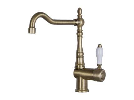 Baterie de bucatarie Smeg MIR6O-2, retro, alama