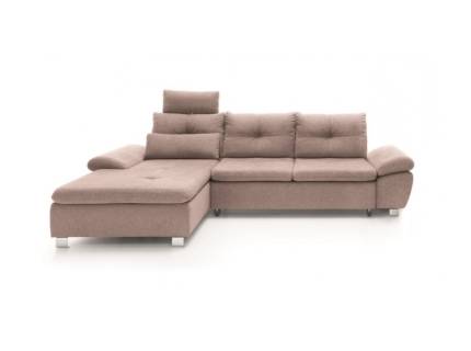 Coltar extensibil MADEIRA MINI cu lada pentru depozitare, personalizabil 280x184cm