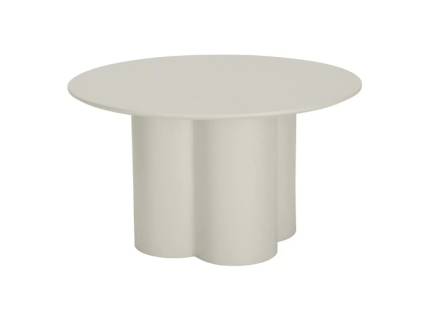 Masuta ROSALIA DARK BEIGE din MDF lacuit bej inchis 80xH45cm 