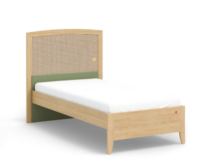 Pat cu tablie  (100x200cm) LOOF 