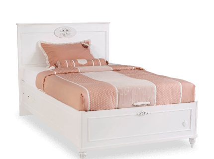 Pat cu lada  (120x200cm) ROMANTICA 