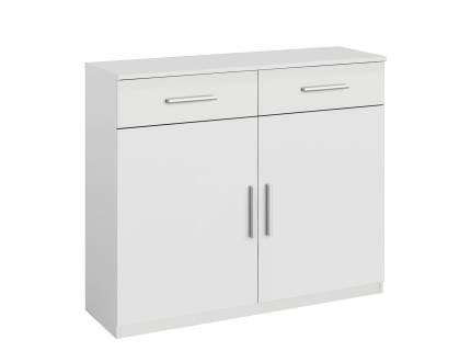 Comoda alb alpin 100x86x37cm FELLBACH 