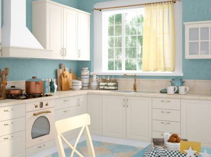 Bucatarie pe colt 2 EVERGREEN 