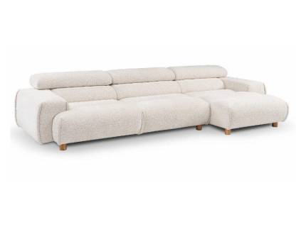 Coltar NARA PR2 fix, cu tetiere reglabile, personalizabil 329x150cm