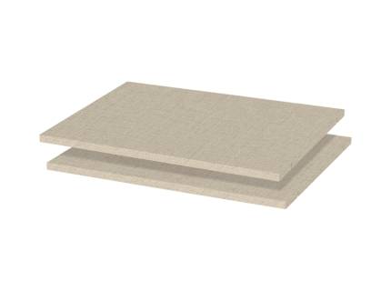 Set 2 polite 88x50cm