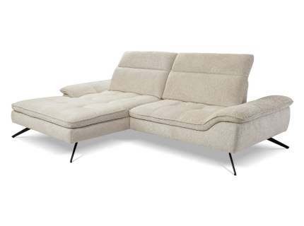 Coltar CARINO fix cu tetiere reglabile, spatar reglabil, personalizabil 288x202cm