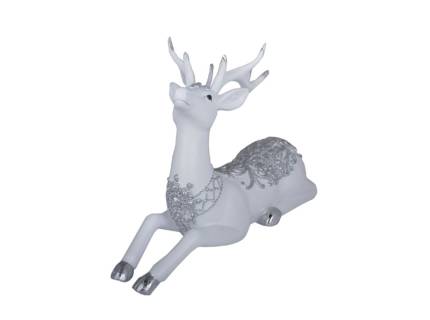 Figurina ren sezand alb/ argintiu