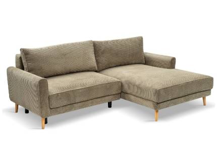 Coltar extensibil PRIMA cu lada pentru depozitare, personalizabil 242x163cm