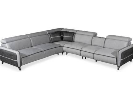 Coltar cu 1 recliner, sezut reglabil si sound system DELHI L