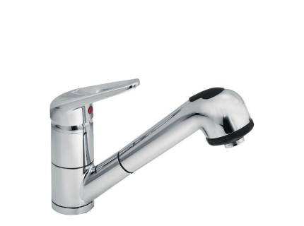 Baterie de bucatarie Smeg MD10CR2, extractibila, crom