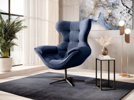 Fotoliu YOGA rotativ, cu sistem de balansare, modern, personalizabil 103x84xH119cm