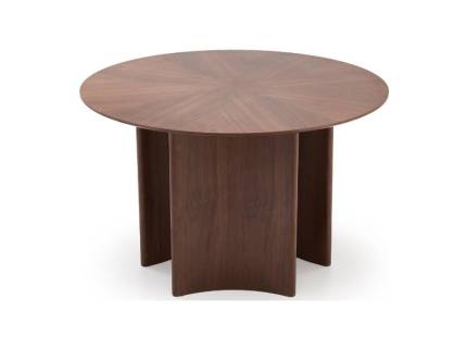 Masa CALDO din MDF si furnir natural nuc 120xH76cm