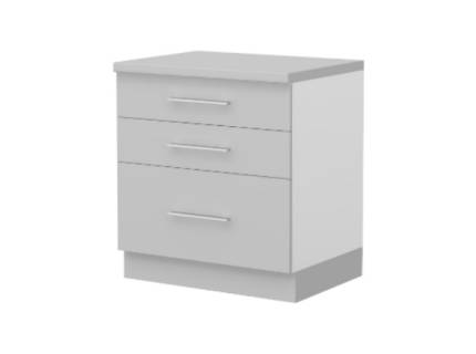 Panou lateral lucios pentru baza cu sertare LBP-F