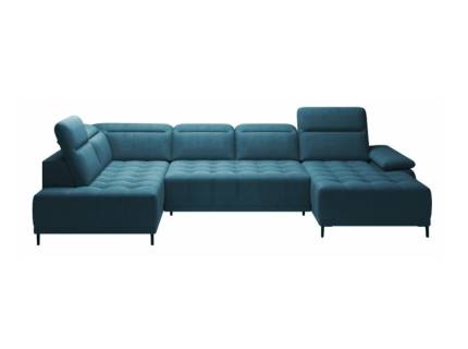 Coltar cu reglaj electric FOCUS XL cu tetiere reglabile, personalizabil 204x352x177cm 