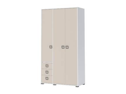 Dulap cu 3 usi si 3 sertare 126x236cm KIKI SAND