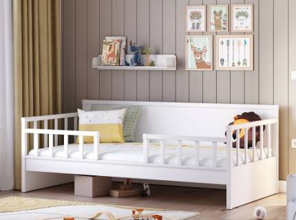 Pat fara acoperis (100x200cm) DAYBED WHITE 