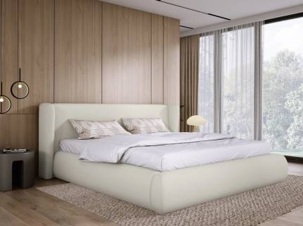 Cadru pat tapitat MESSINA SR 140/ 160/ 180cm personalizabil 