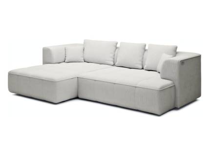 Coltar cu reglaj electric ALBIO personalizabil 288x188cm