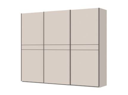 Dulap cu usi glisante OPERA 272x224x61cm casmir, maner maro