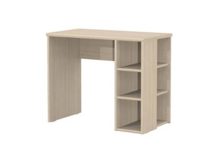 Birou cu rafturi 91x50xH75cm KIKI NATURAL