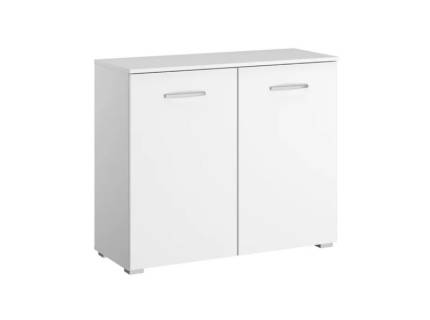 Comoda cu 2 usi ADITIO 80x81x42cm alb alpin