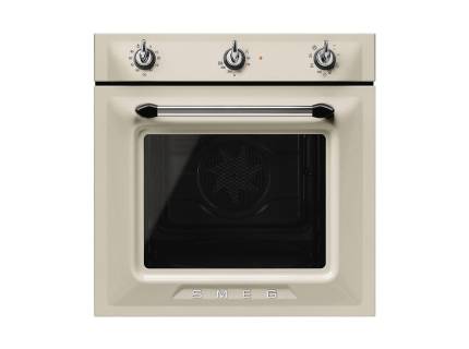 Cuptor incorporabil electric Smeg Victoria SF6905P1, 60 cm, crem, Vapor Clean