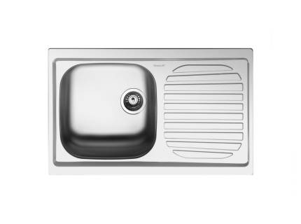 Chiuveta de bucatarie Smeg LYP791D, 79 cm latime, inox