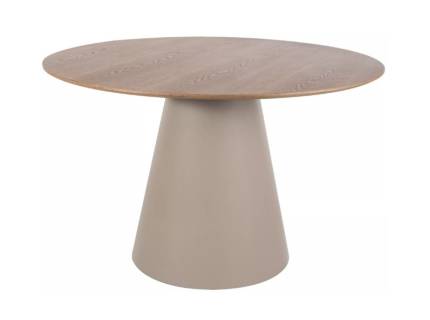 Masa ANGEL CASHMIRE 120 din MDF si furnir narural stejar, MDF casmir 120xH75cm