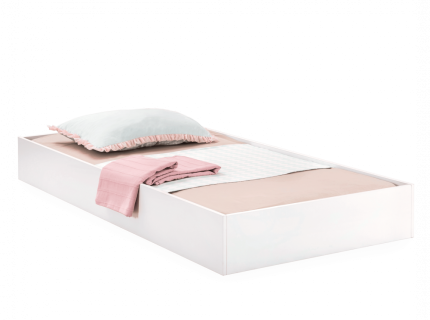 Pat suplimentar (90x190cm) SELENA (PINK/GREY) 