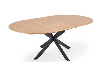 Masa extensibila ACORD din MDF si furnir natural 120-200xH75cm