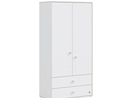 Dulap cu 2 usi MONTES WHITE 