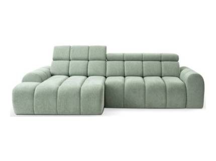 Coltar cu reglaj electric CORFU cu lada pentru depozitare, tetiere reglabile 290x152cm personalizabil 