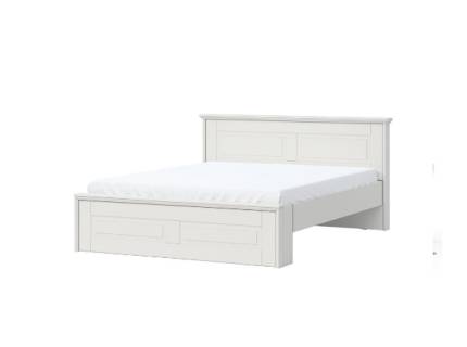 Pat cu somiera EVERGREEN 160/ 180cm ivory/ pin polar