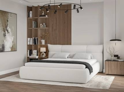 Cadru pat tapitat JANE SR 140/ 160/ 180cm personalizabil 