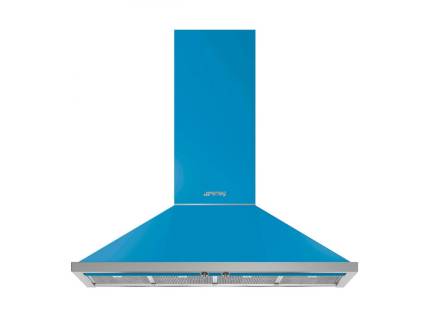 Hota semineu Smeg Portofino KPF12T, 120 cm, Turquoise