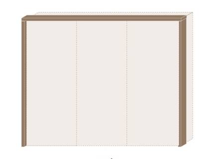 Rama passepartout fara led dulap 272cm GALA 