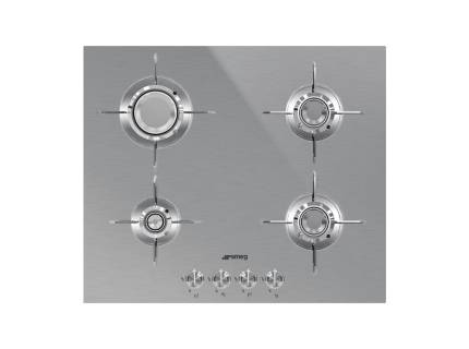 Plita incorporabila gaz Smeg PXL664, 60 cm, inox, gratare fructe