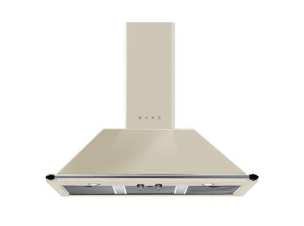 Hota semineu Smeg Victoria KT100PE, 100 cm, crem