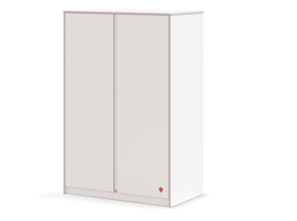 Dulap cu 2 usi STUDIO WHITE